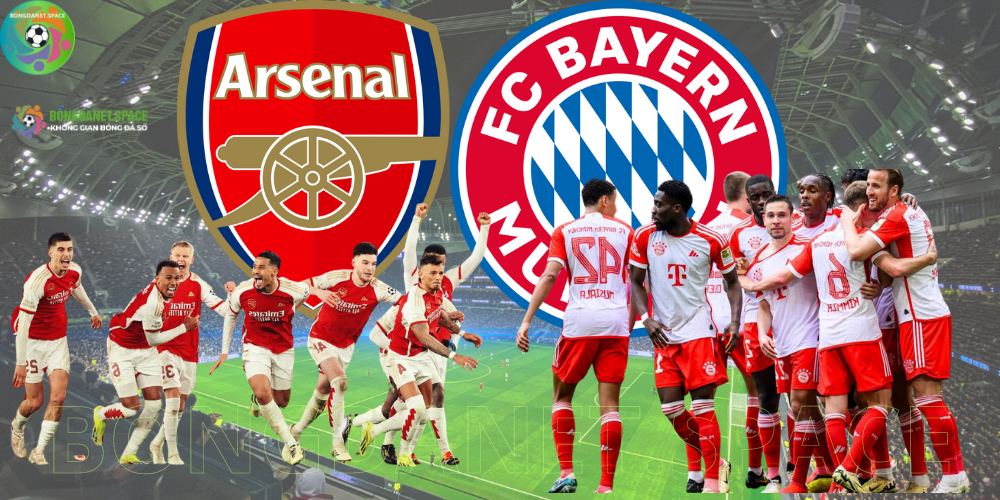 Arsenal vs Bayern Munich gặp nhau tứ kết C1